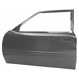 Harwood Fiberglass Door Hard Full Fiberglass Black Single - 26010
