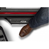 N-Fab Nerf Bar 4 Inch Aluminum Angular - PRC1171QCT