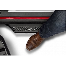 N-Fab Nerf Bar 4 Inch Aluminum Angular - PRC0771QCT