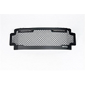 Putco Grille Insert - Black Powder Coated Aluminum Rectangular - 270547BL