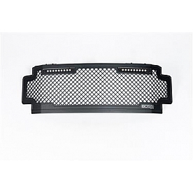 Putco Grille Insert - Black Powder Coated Aluminum Rectangular - 270547BL