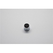 Clayton Machine Works Dimmer Switch Pedal Pad -  Aluminum Silver Cover With Black Pad - DC602