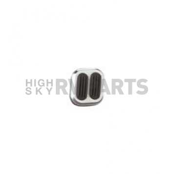 Lokar Performance Dimmer Switch Pedal Pad - Standard Aluminum Silver - BAG6006