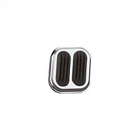 Lokar Performance Dimmer Switch Pedal Pad - Standard Steel Silver - SG6009