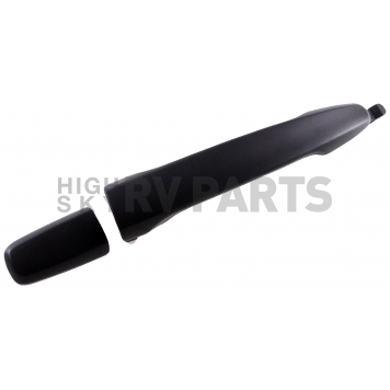 Help! By Dorman Exterior Door Handle - Plastic Black Single - 82463-2