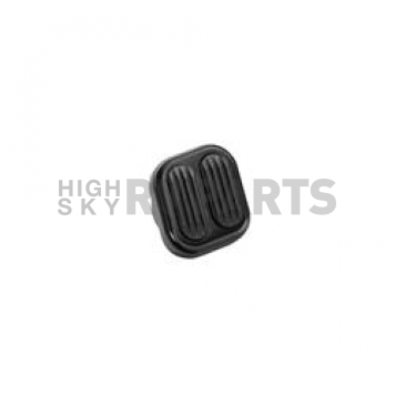 Lokar Performance Dimmer Switch Pedal Pad - Standard Aluminum Black - XBAG6006