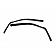 EGR Rainguard - Smoke Acrylic Set Of 2 - 561501