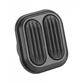 Lokar Performance Dimmer Switch Pedal Pad - Standard Steel Black - XSG6009