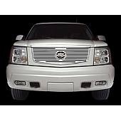 Putco Grille Insert - Polished Aluminum Rectangular - 302167