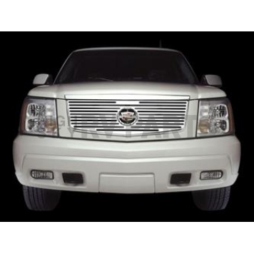 Putco Grille Insert - Polished Aluminum Rectangular - 302167