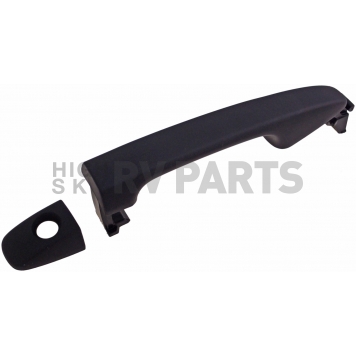 Help! By Dorman Exterior Door Handle - Plastic Black Single - 81156-2