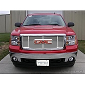 Putco Grille Insert - Polished Aluminum Rectangular - 302190