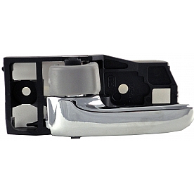 Help! By Dorman Interior Door Handle - Plastic Charcoal Housing With Silver Lever Single - 82470