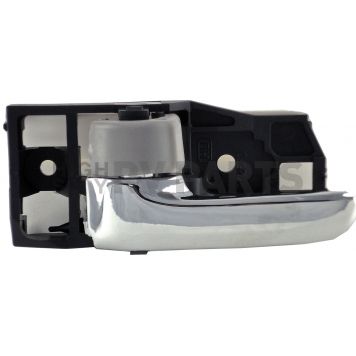 Help! By Dorman Interior Door Handle - Plastic Charcoal Housing With Silver Lever Single - 82470