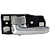 Help! By Dorman Interior Door Handle - Plastic Charcoal Housing With Silver Lever Single - 82470