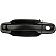 Help! By Dorman Exterior Door Handle - Plastic Black Single - 81158