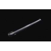 Romik USA Running Board Black Anodized Aluminum Stationary - 21315419