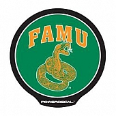 POWERDECAL Decal - Florida A&M Rattlers Logo Black Plastic 4-1/2 Inch - PWR101001