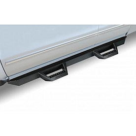 Raptor Series Nerf Bar Black Electro-Coated Steel - 18040144BT