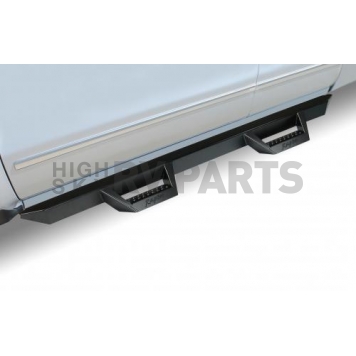 Raptor Series Nerf Bar Black Electro-Coated Steel - 18040144BT