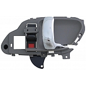 Help! By Dorman Interior Door Handle - Lever Plastic Gray Housing With Silver Lever Single - 88538