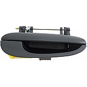 Help! By Dorman Exterior Door Handle - Plastic Black Single - 93462