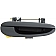 Help! By Dorman Exterior Door Handle - Plastic Black Single - 93462