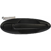 Help! By Dorman Exterior Door Handle - Plastic Black Single - 80758