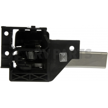 Help! By Dorman Interior Door Handle - Plastic Black Housing With Silver Lever And Black Knob Single - 81235-1