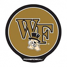 POWERDECAL Decal - Wake Forest Demon Deacons Logo Black Plastic 4-1/2 Inch - PWR130301