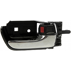 Help! By Dorman Interior Door Handle - Plastic Silver Lever And Black Knob Single - 81237
