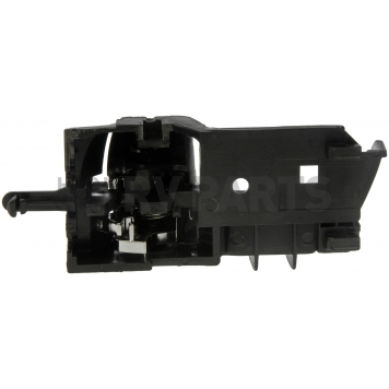 Help! By Dorman Interior Door Handle - Plastic Silver Lever And Black Knob Single - 81237-1