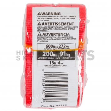 Keeper Corporation Tie Down Strap 89213-1