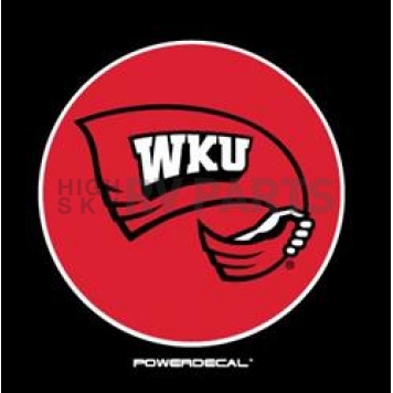 POWERDECAL Decal - Western Kentucky University Towel Plastic 4-1/2 Inch - PWR190402