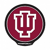 POWERDECAL Decal - Indiana University Logo Black Plastic 4-1/2 Inch - PWR200101