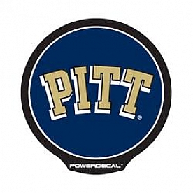 POWERDECAL Decal - Pittsburgh University Logo Black Plastic 4-1/2 Inch - PWR210401