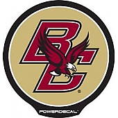 POWERDECAL Decal - Boston College Eagles Logo Black Plastic 4-1/2 Inch - PWR240201