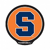 POWERDECAL Decal - Syracuse University Logo Black Plastic 4-1/2 Inch - PWR270101