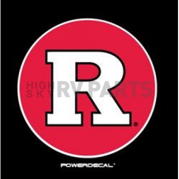 POWERDECAL Decal - Rutgers Plastic 4-1/2 Inch - PWR270201