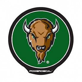 POWERDECAL Decal - Marshall University Thundering Herd Logo Black Plastic 4-1/2 Inch - PWR280201