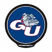 POWERDECAL Decal - Gonzaga University Logo Black Plastic 4-1/2 Inch - PWR292101