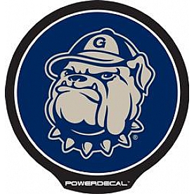 POWERDECAL Decal - Georgetown University Hoyas Logo Black Plastic 4-1/2 Inch - PWR330101