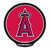 POWERDECAL Decal - Anaheim Angels Logo Black Plastic 4-1/2 Inch - PWR4001