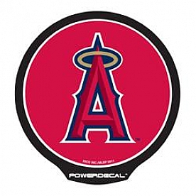 POWERDECAL Decal - Anaheim Angels Logo Black Plastic 4-1/2 Inch - PWR4001