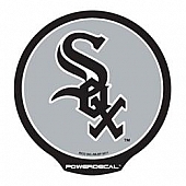 POWERDECAL Decal - Chicago White Sox Logo Black Plastic 4-1/2 Inch - PWR4101