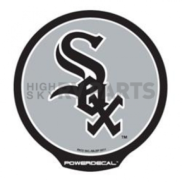 POWERDECAL Decal - Chicago White Sox Logo Black Plastic 4-1/2 Inch - PWR4101