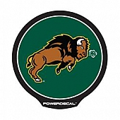 POWERDECAL Decal - North Dakota State University Bisons Plastic 4-1/2 Inch - PWR410401
