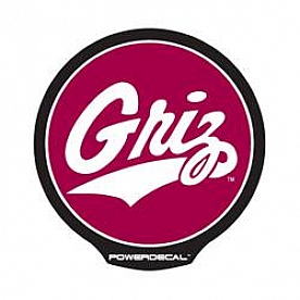 POWERDECAL Decal - University Of Montana Logo Black Plastic 4-1/2 Inch - PWR490501