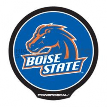 POWERDECAL Decal - Boise State University Broncos Logo Black Plastic 4-1/2 Inch - PWR490701