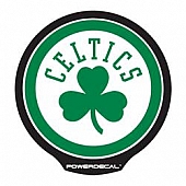 POWERDECAL Decal - Boston Celtics Logo Black Plastic 4-1/2 Inch - PWR74001